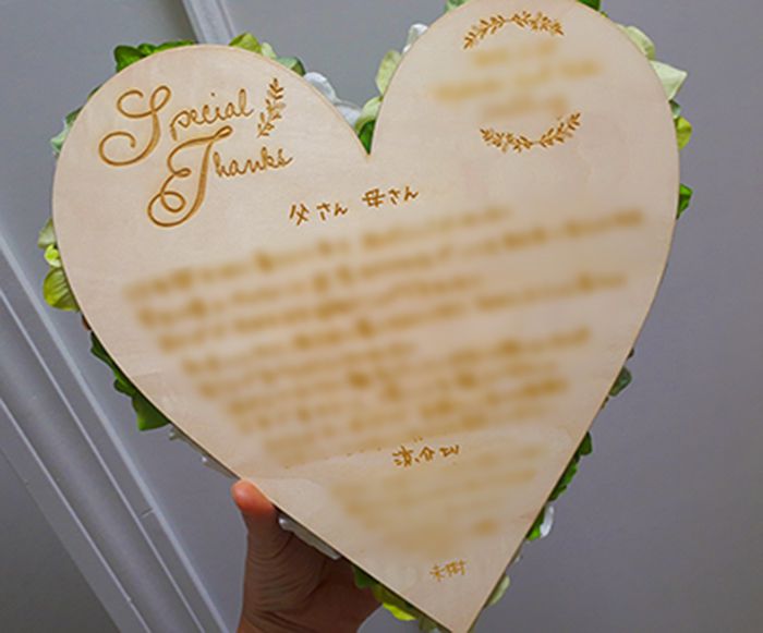 おしゃれな結婚式を綴るコラム ファルベ 制作スタッフが教える ファルベの 花嫁の手紙 書く時の注意点