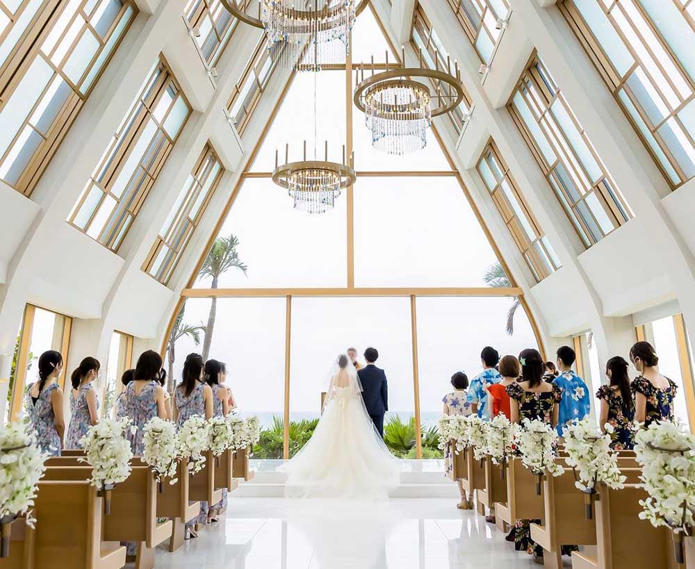 卒花レポート202108M様_チャペルでの結婚式